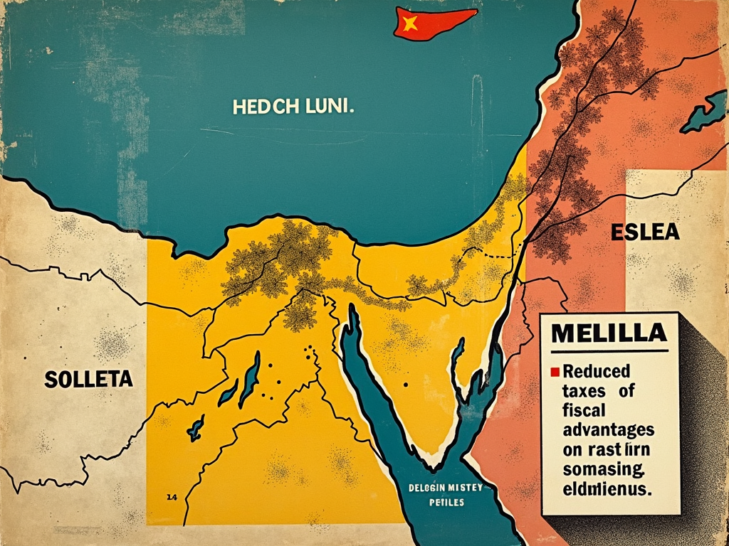 En Melilla, se pagan impuestos reducidos debido a su régimen fiscal especial.