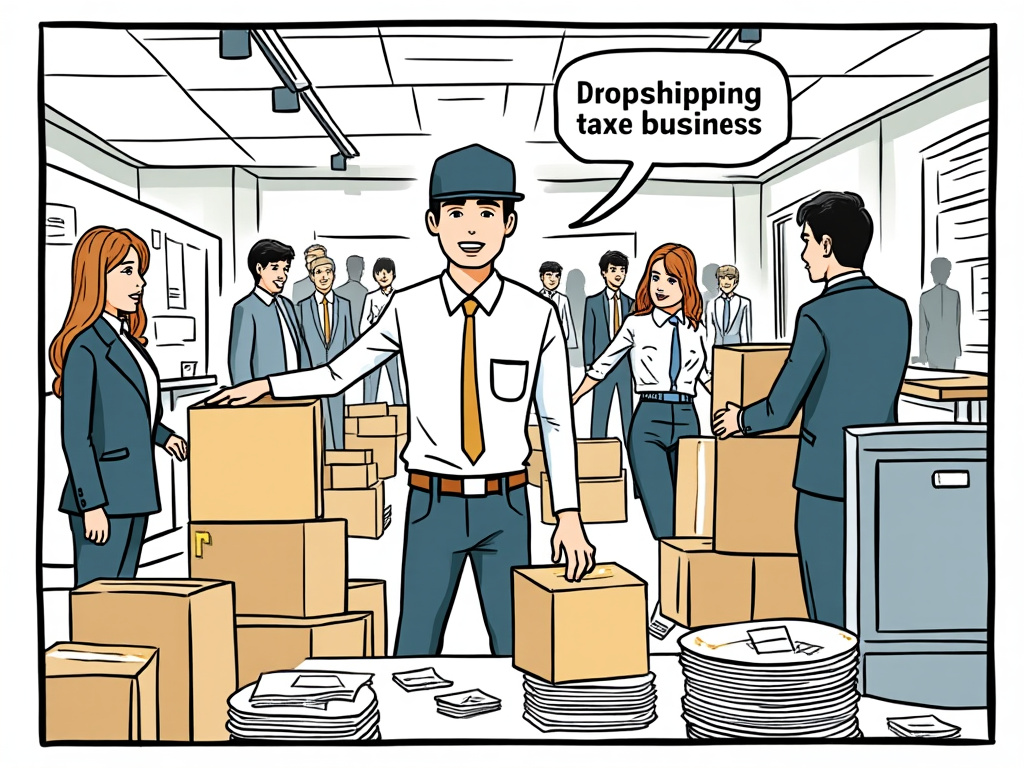 Impuestos dropshipping